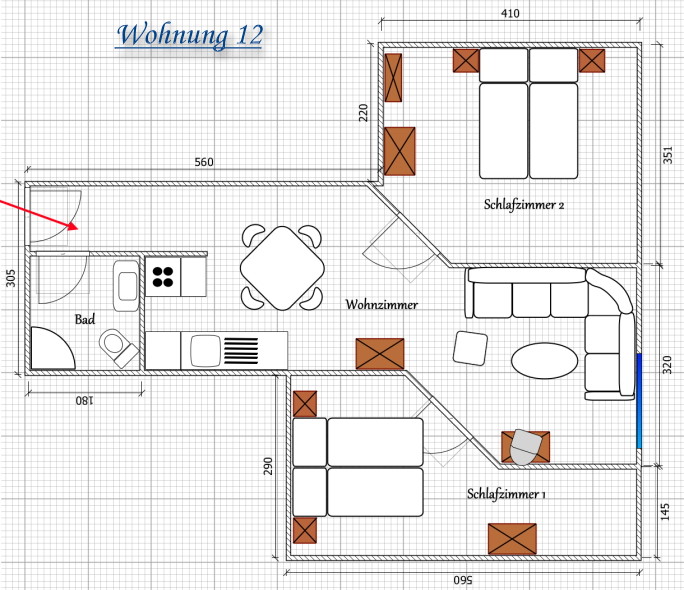 Grundriss Strohzauber