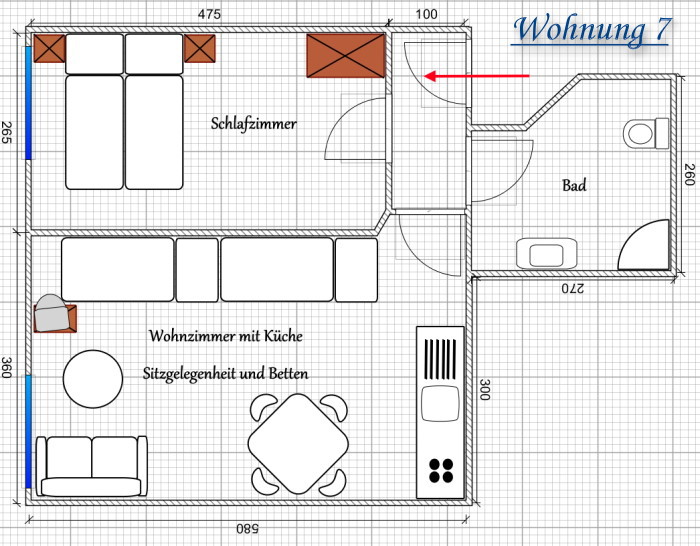 Grundriss Wattenstuv
